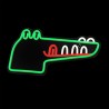 Neon PLEXI LED JURASSIC CROC green FLNJ03 Forever Light