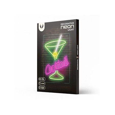 Neon PLEXI LED COCKTAILS pink green FPNE02X Forever Light