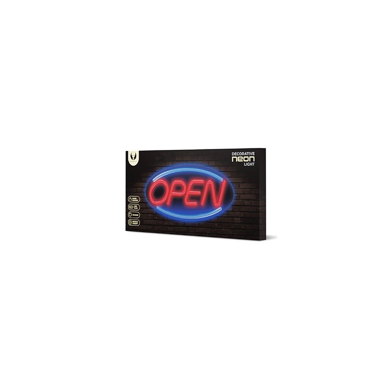 Neon PLEXI LED OPEN blue red FPNE04X Forever Light