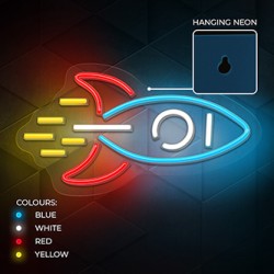 Neon PLEXI LED ROCKET multicolor NNE18 Neolia