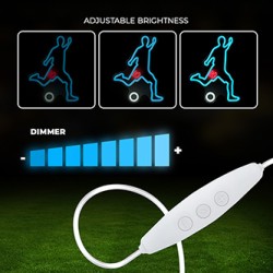 Neon PLEXI LED FOOTBALLER multicolor FPNE31 Forever Light