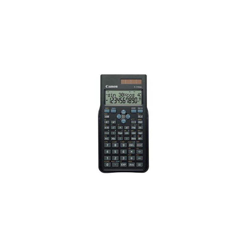 Canon Kalkulator F-715SG, czarna, szkolny, 12 cyfr