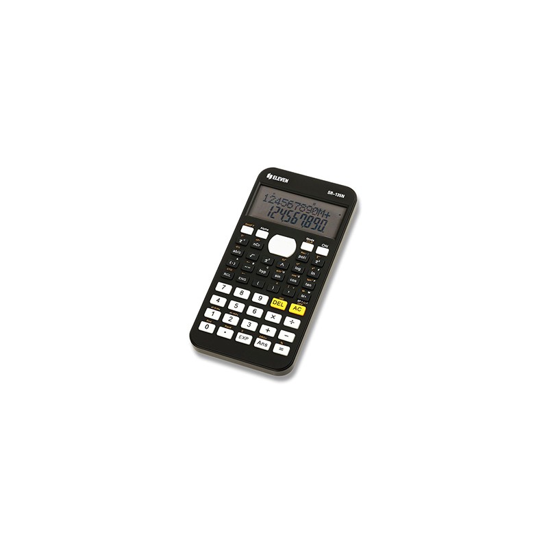 Eleven Kalkulator SR-135N, czarna, szkolny