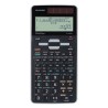 Sharp Kalkulator EL-W506TGY, czarno-szara, naukowy, wyświetlacz LCD