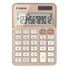 Canon kalkulator KS-125KB-GD 6818C001, różowa, biurkowy, 12 miejsc, automatyczne wyłączanie