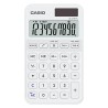 Casio Kalkulator SL 310 YC WE, biała, kieszonkowy, 10 miejsc, podwójne zasilanie