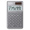 Casio Kalkulator SL 1000 SC GY, srebrna, kieszonkowy, 10 miejsc