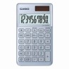 Casio Kalkulator SL 1000 SC BU, srebrna, 10 miejsc, podwójne zasilanie