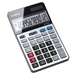 Canon kalkulator HS-20TSC DBL EMEA, szara, kieszonkowy, 12 miejsc, funkcje do celów biznesowych i podatkowych
