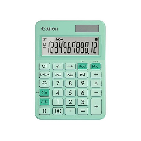 Canon kalkulator LS-125KB-GR, zielona, kieszonkowy, 12 miejsc