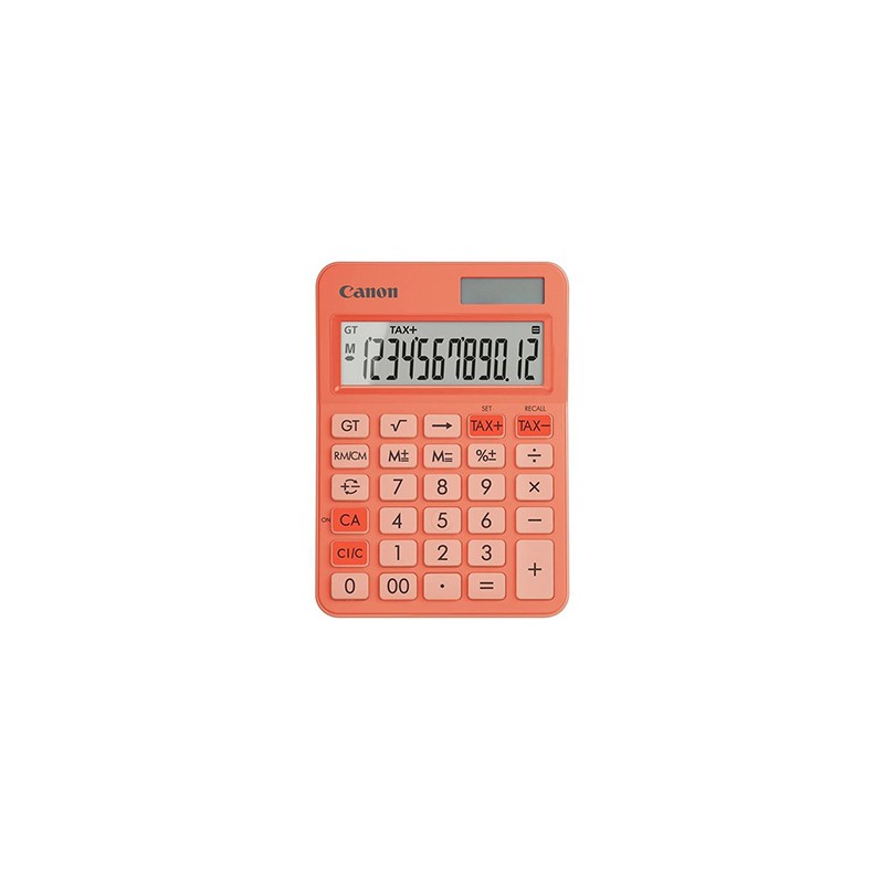 Canon kalkulator LS-125KB-OR, pomarańczowa, kieszonkowy, 12 miejsc