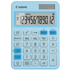 Canon kalkulator LS-125KB-PBL, niebieska, kieszonkowy, 12 miejsc