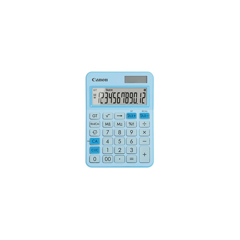Canon kalkulator LS-125KB-PBL, niebieska, kieszonkowy, 12 miejsc