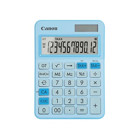 Canon kalkulator LS-125KB-PBL, niebieska, kieszonkowy, 12 miejsc