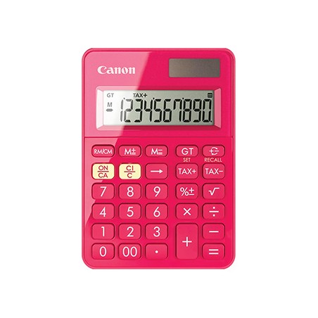 Canon Kalkulator LS-100KB-PK, różowa, biurkowy, 10 miejsc