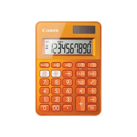 Canon Kalkulator LS-100K, pomarańczowa, biurkowy, 10 miejsc