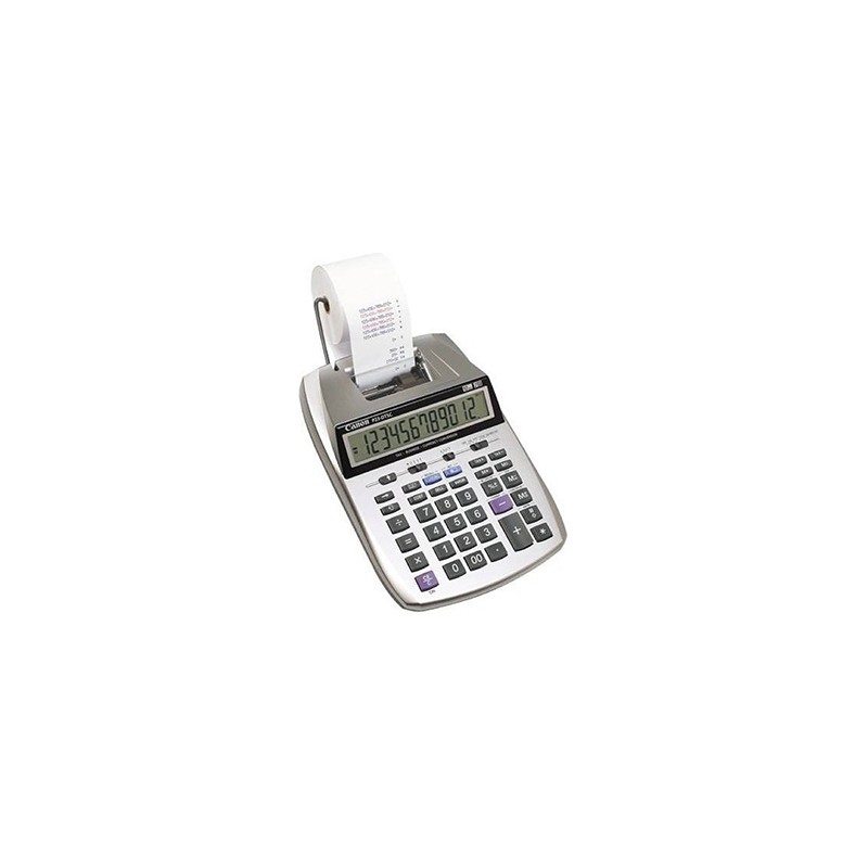 Canon kalkulator P23-DTSC II EMEA HWB, szara, biurkowy z drukarą, 12 miejsc, dwukolorowy druk