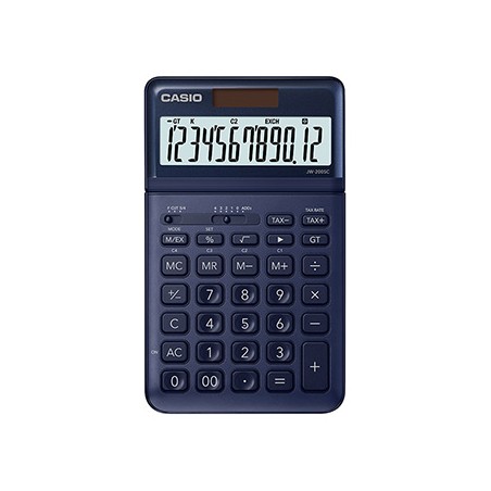 Casio Kalkulator JW 200 SC NY, niebieska, biurkowy, 12 miejsc