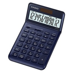 Casio Kalkulator JW 200 SC NY, niebieska, biurkowy, 12 miejsc