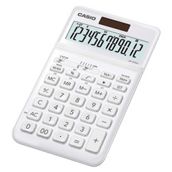 Casio Kalkulator JW 200 SC WE, biała, biurkowy, 12 miejsc