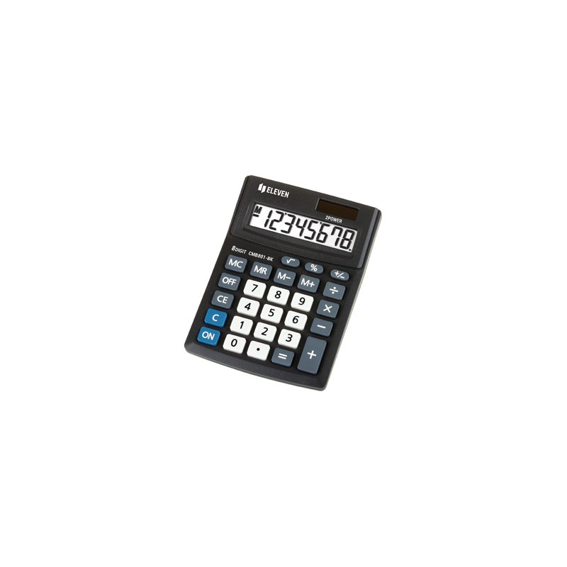 Eleven Kalkulator CMB801-BK, czarna, biurkowy, 8 miejsc