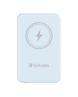 Verbatim Charge 'n' Go Litowo-polimerowy (LiPo) 10000 mAh Bezprzewodowe ładowanie Niebieski