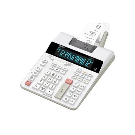 Casio Kalkulator FR 2650 RC, biała, 12 miejsc, zasilany z sieci