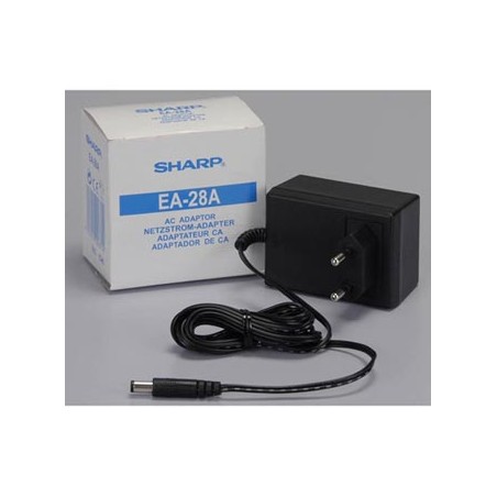 Zasilacz / sieciowy adapter, SH-MX15W EU, 220V (el.síť), do zasilania kalkulatorów, Sharp, EA28A