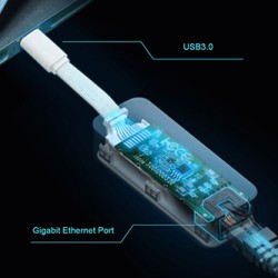 TP-LINK Gigabitowa karta sieciowa USB UE300C 1000Mbps