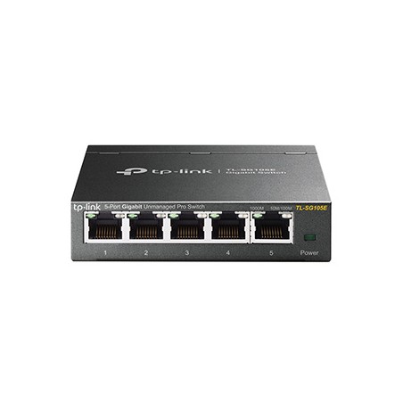 TP-LINK switch TL-SG105E 1000Mbps, VLAN, Smart Easy, auto MDI/MDIX , plug-and-play