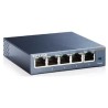 TP-LINK switch TL-SG105 1000Mbps, automatyczne uczenie się adr. MAC, auto MDI MDIX