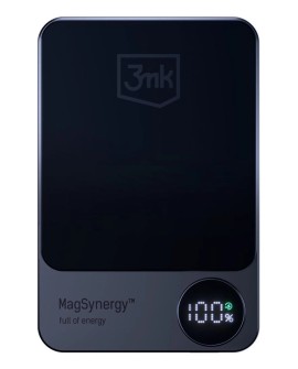 3MK MagSynergy Litowo-polimerowy (LiPo) 5000 mAh Bezprzewodowe ładowanie Czarny