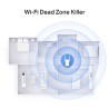 TP-LINK AP/Extender/Repeater RE705X 2.4GHz i 5GHz, extender/ wzmacniacz, IPv6, 2402Mbps, stały Antena 802.11ax, OneMesh Extender