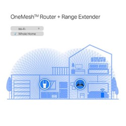 TP-LINK AP/Extender/Repeater RE705X 2.4GHz i 5GHz, extender/ wzmacniacz, IPv6, 2402Mbps, stały Antena 802.11ax, OneMesh Extender