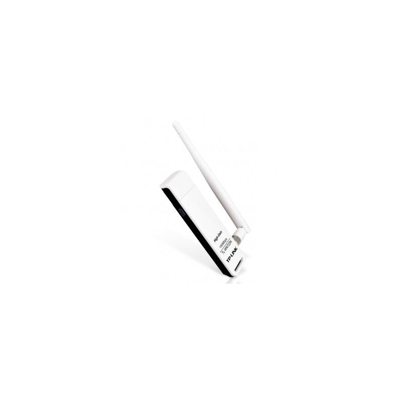 TP-LINK USB klient TL-WN722N 2.4GHz, 150Mbps, zewnętrzna, USB Antena 802.11n