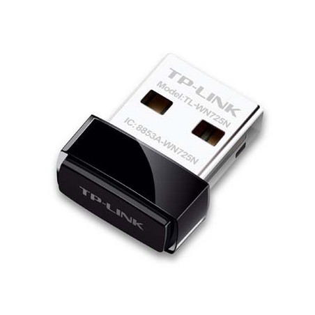 TP-LINK nano USB klient TL-WN725N 2.4GHz, 150Mbps, zintegrowana Antena 802.11n