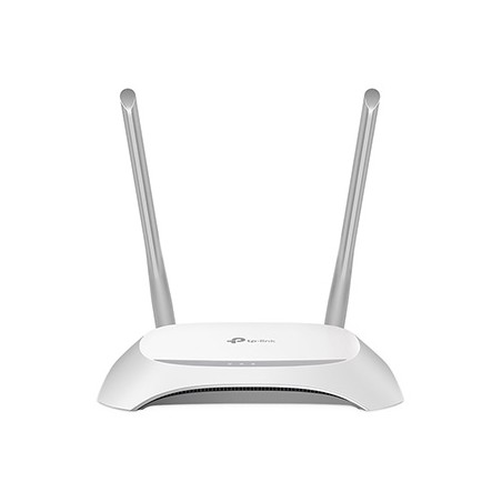 TP-LINK router TL-WR840N 2.4GHz, extender/ wzmacniacz, access point, IPv6, 300Mbps, zewnętrzna Antena 802.11n, VLAN, sieć dla go