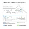 TP-LINK powerline (LAN przez 230V) TL-WPA8631P KIT 1300Mbps, gniazdka elektryczne, do 300m, szyfrowanie AES