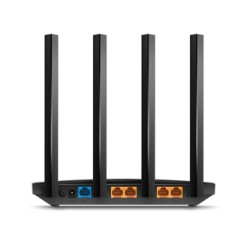 TP-LINK router Archer C6 V3 2.4GHz i 5GHz, extender/ wzmacniacz, access point, IPv6, 1200Mbps, zewnętrzna Antena 802.11ac, Połąc