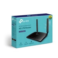 TP-LINK router Archer MR200 2.4GHz i 5GHz, access point, IPv6, 750Mbps, zdejmowana / wbudowana Antena 802.11ac, kontrola rodzici