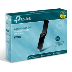 TP-LINK USB klient Archer T4U 2.4GHz i 5GHz, IPv6, 1300Mbps, zintegrowana Antena 802.11ac, Ultra szybki adapter USB, odchylana a