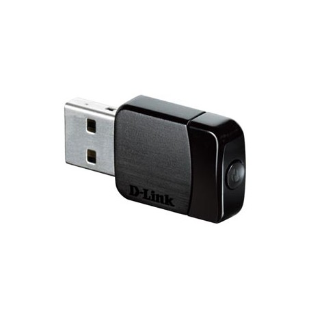 D-LINK USB klient DWA-171 2.4GHz i 5GHz, IPv6, 433Mbps, zintegrowana Antena 802.11ac, Ultra szybki adapter USB, EOL