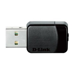 D-LINK USB klient DWA-171 2.4GHz i 5GHz, IPv6, 433Mbps, zintegrowana Antena 802.11ac, Ultra szybki adapter USB, EOL