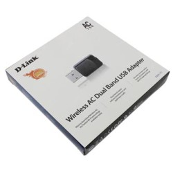D-LINK USB klient DWA-171 2.4GHz i 5GHz, IPv6, 433Mbps, zintegrowana Antena 802.11ac, Ultra szybki adapter USB, EOL