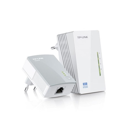 TP-LINK powerline (LAN przez 230V) TL-WPA4220 KIT 2.4GHz, extender/ wzmacniacz, 600Mbps, Wifi Clone
