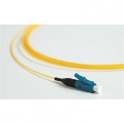 Optyczny PigTail Single mode (9/125), LC - 1m, economy, EOL