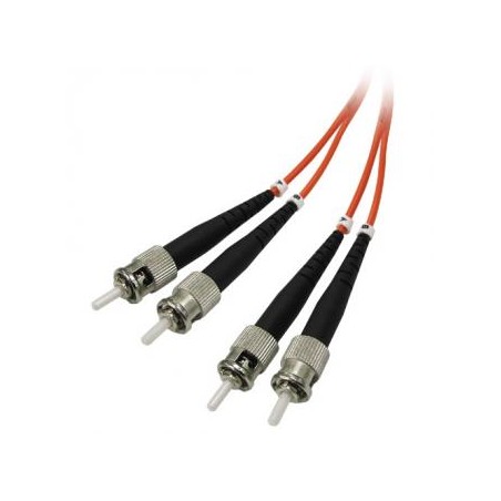 Optyczny Patch Cord Multi mod (62,5/125), 2xST - 2xST, 1m, economy, EOL