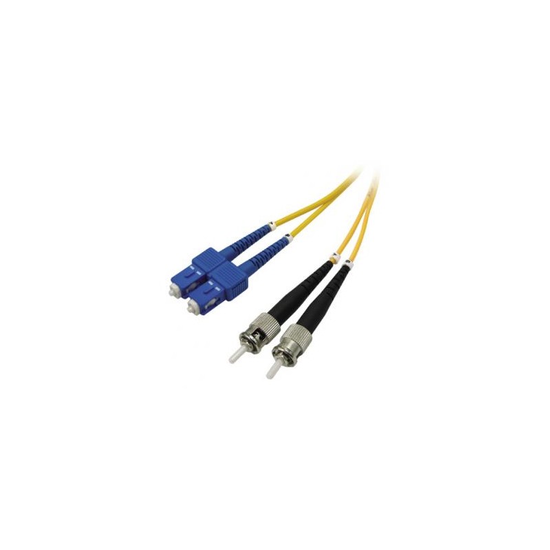 Optyczny Patch Cord Single mod (9/125), 2xST - 2xSC, 2m, economy, EOL