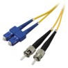 Optyczny Patch Cord Single mod (9/125), 2xST - 2xSC, 2m, economy, EOL