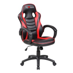 Dziecięcy gamingowy fotel Red Fighter C6, czarno-czerwona